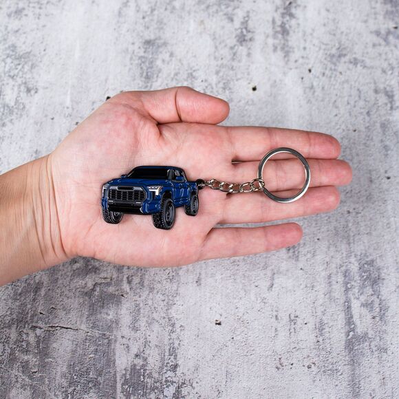 Tundra Accessories Metal Tundra Keychain 2024 2023 - Key Ring Toy Truck - Picture 8 of 10